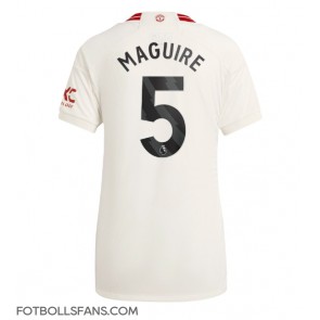 Manchester United Harry Maguire #5 Replika Tredje Tröja Damer 2023-24 Kortärmad
